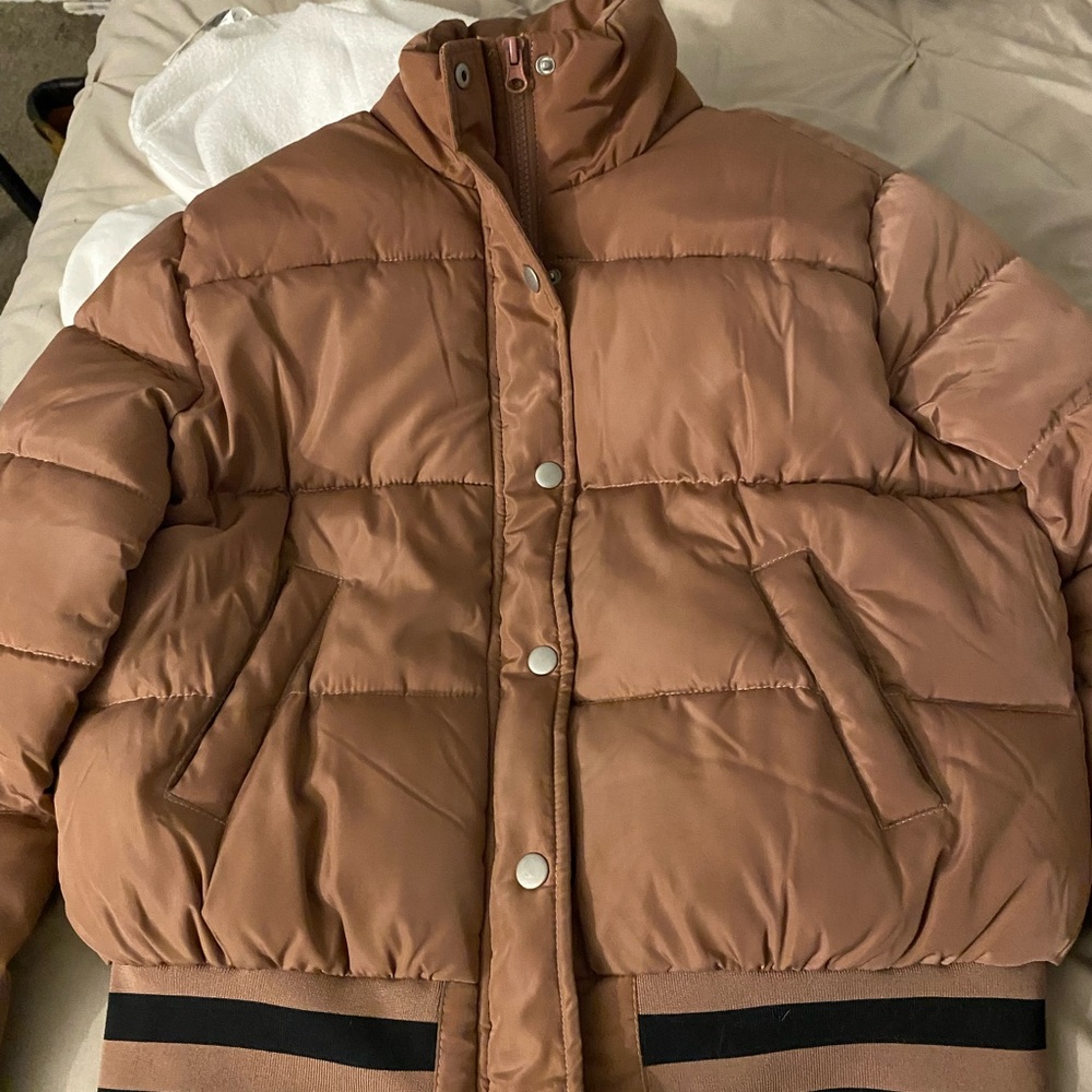 Fashion Nova Mauve Bomber Jacket